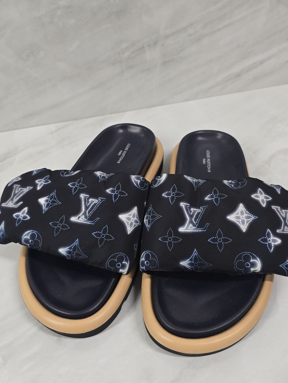 Louis Vuitton Monogram Slide Sandals